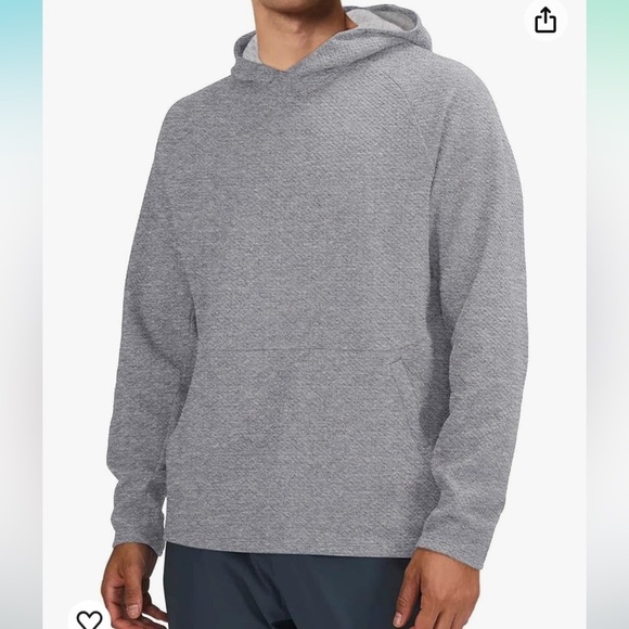 LASLULU Mens Hoodies Athletic Long Sleeve Pullover Sweatshirt Hooded w/ pockets - Picture 1 of 1